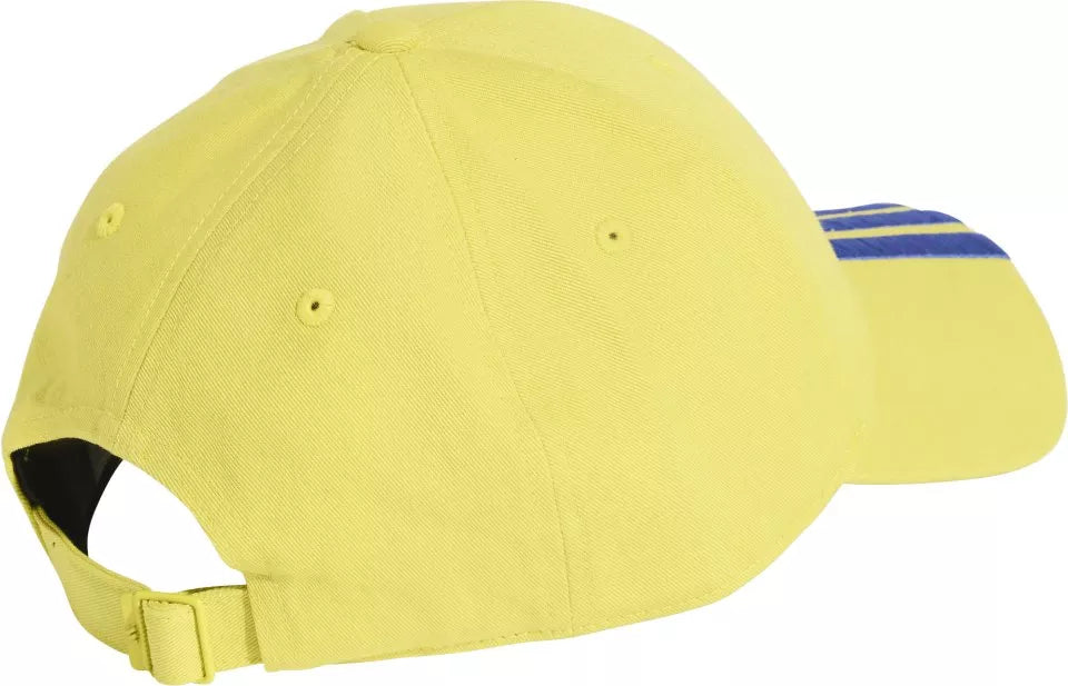 Gorra Adidas Bball 3S Amarillo/Azul