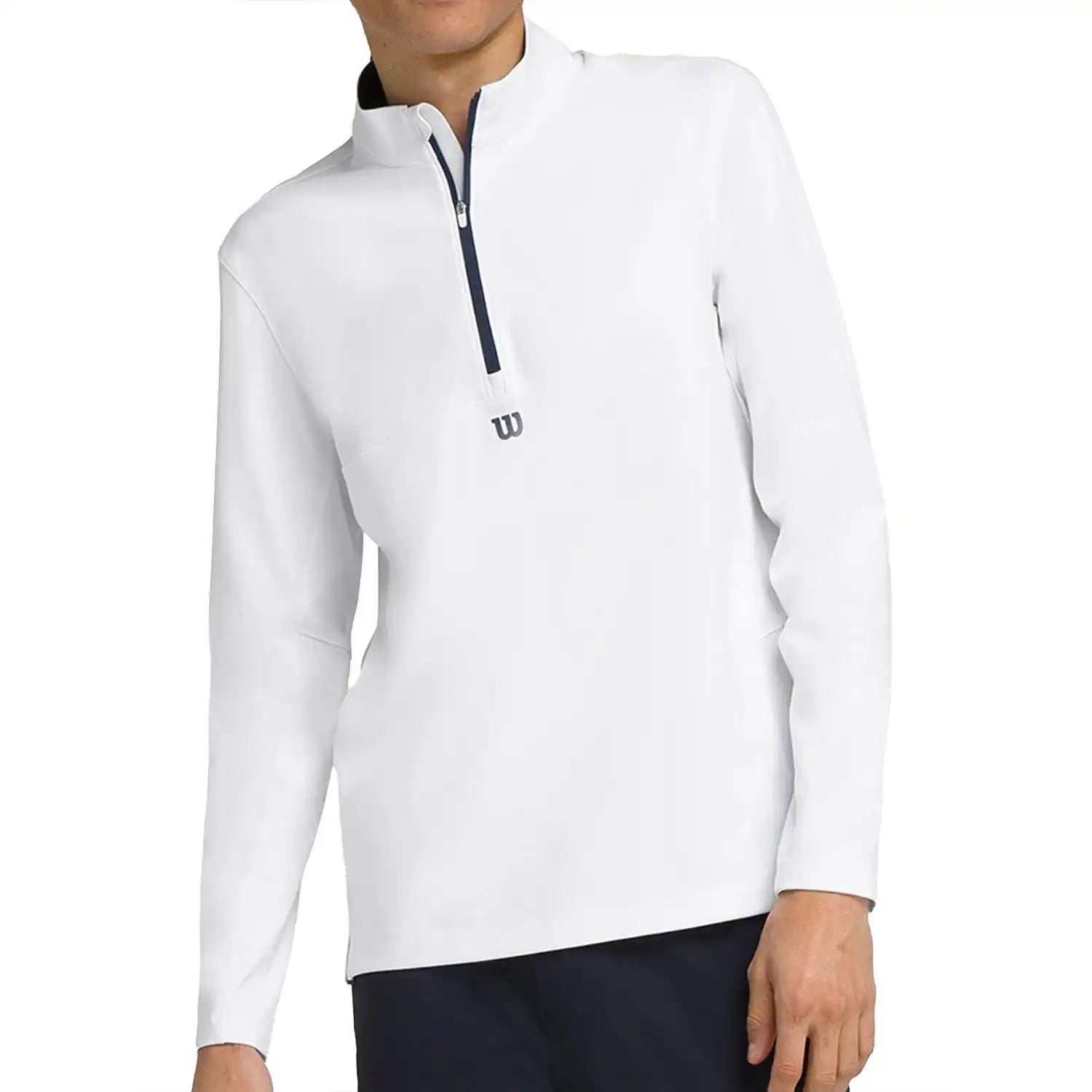 Wilson Elevate Performance Half Zip Blanca