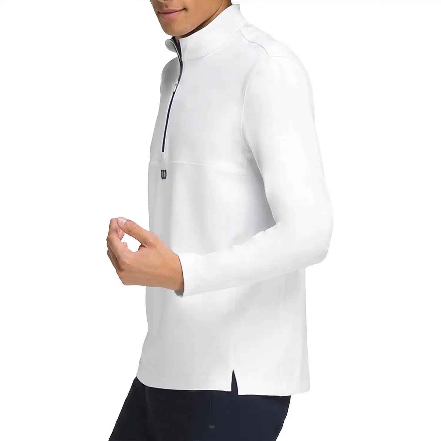 Wilson Elevate Performance Half Zip Blanca