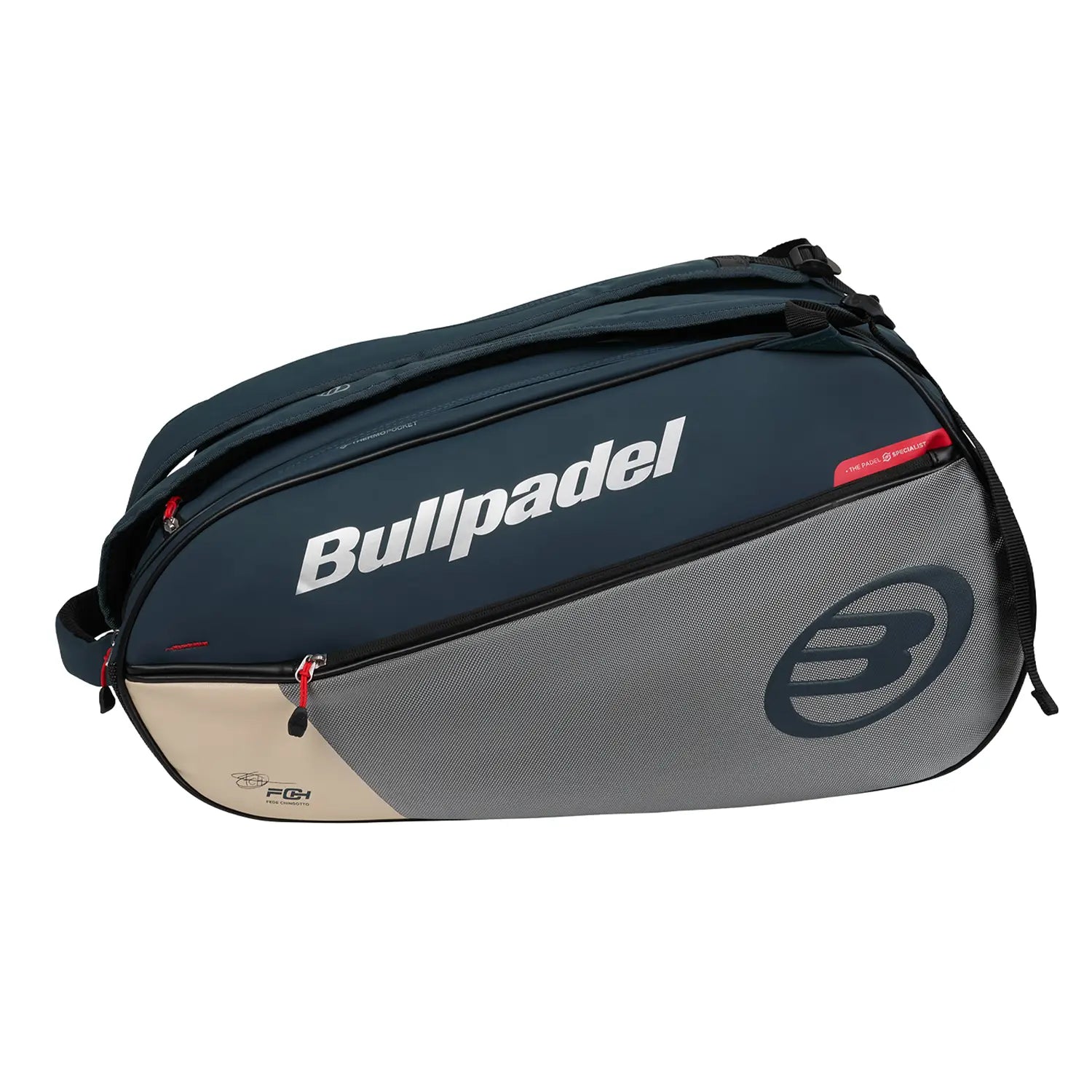 Paletero Bullpadel BPP26017 Neuron Gris Oscuro