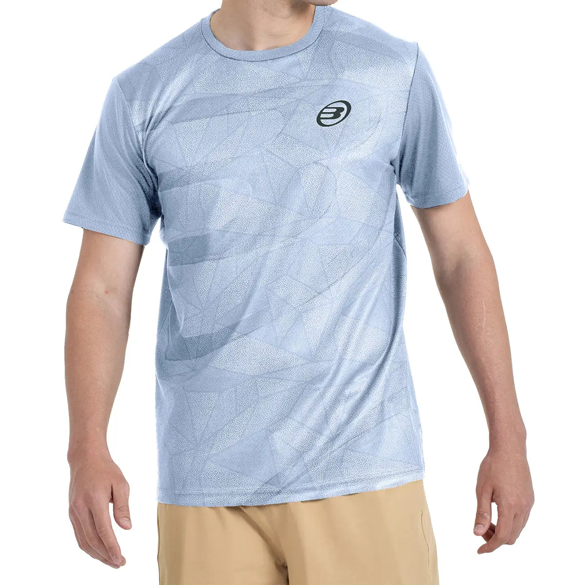 Camiseta Bullpadel Castil Azul Glaciar