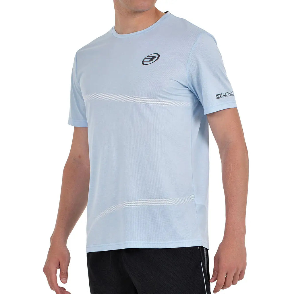 Camiseta Bullpadel Cheles Azul Glaciar