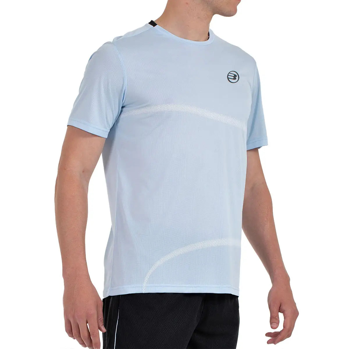 Camiseta Bullpadel Cheles Azul Glaciar