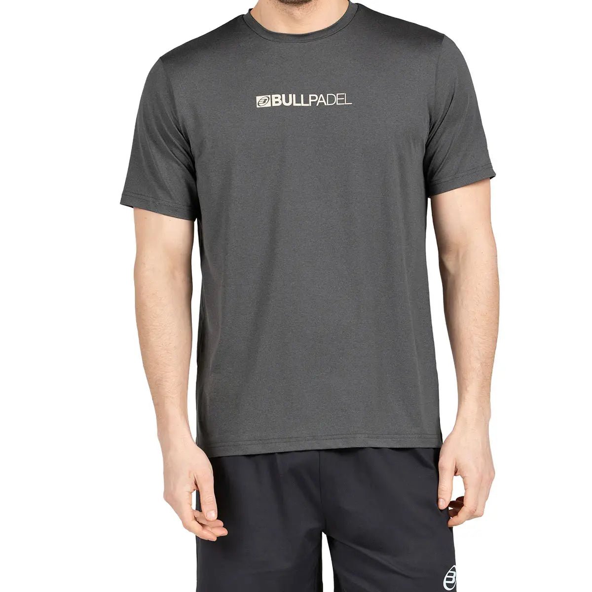 Camiseta Bullpadel Coledil Negro Vigore