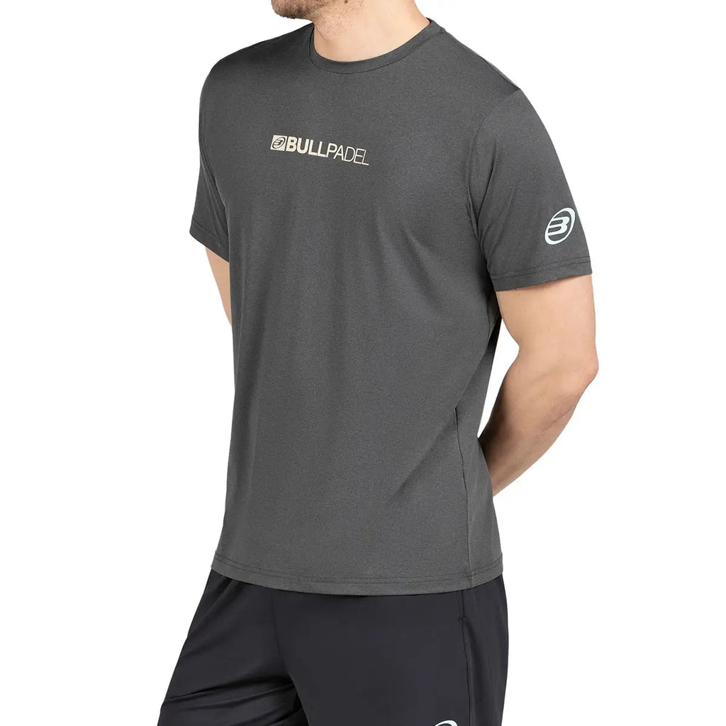 Camiseta Bullpadel Coledil Negro Vigore