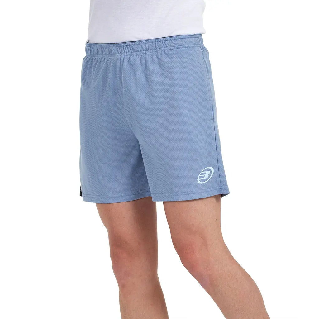 Pantalon Corto Bullpadel Campaza Azul Sombra