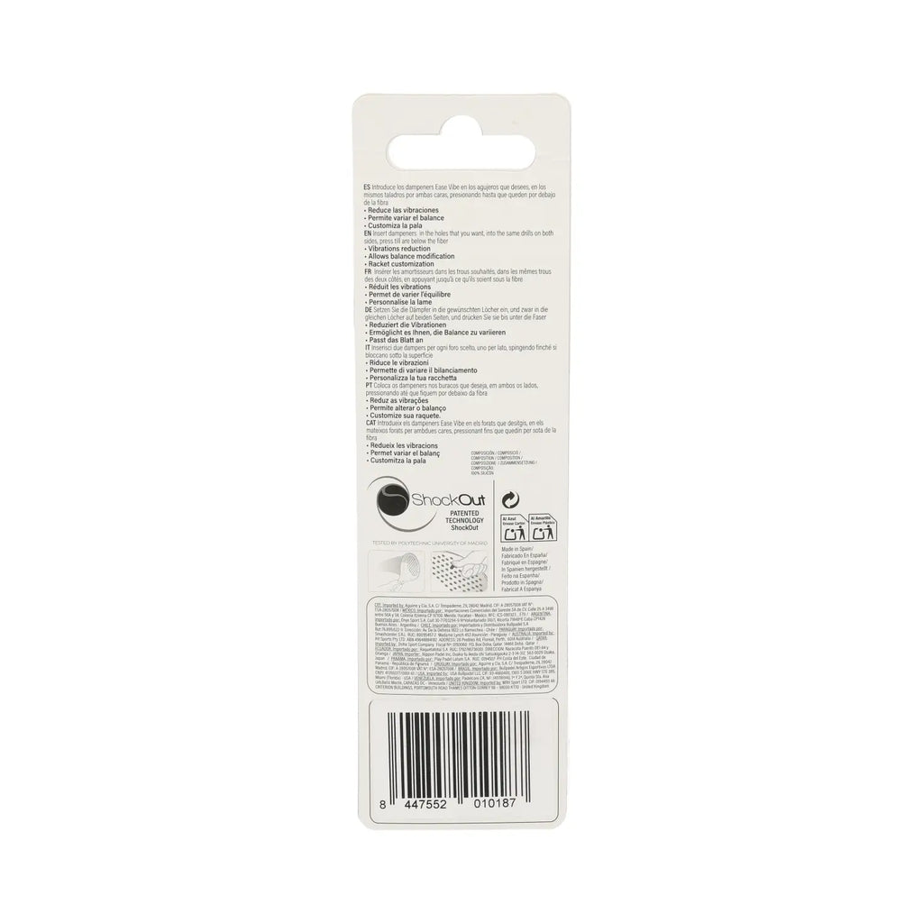 Antivibradores Bullpadel Ease Vibe Blanco