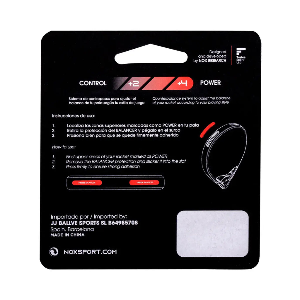 Blister Pesos Nox Weight Balancer