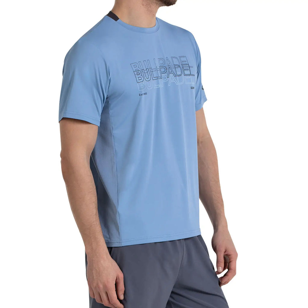 Camiseta Bullpadel Marila Azul Acero 2026