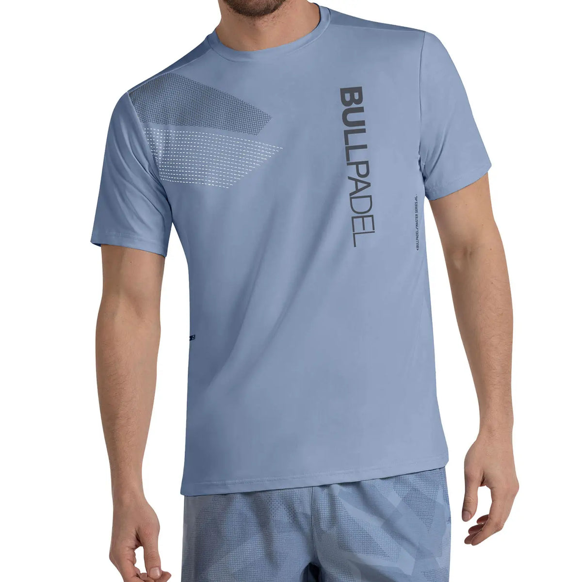 Camiseta Bullpadel Mistel Azul Acero 2026