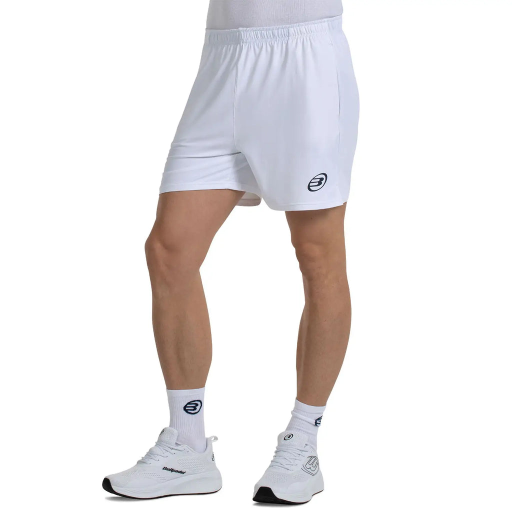 Pantalon Corto Bullpadel Ceclavin 26I Blanco