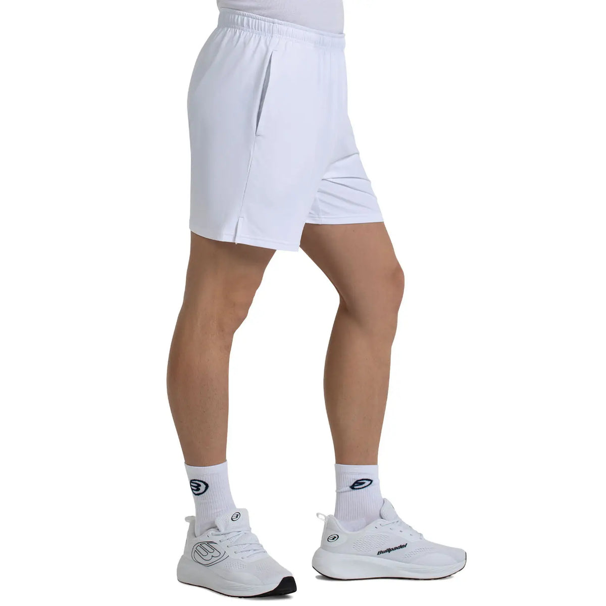 Pantalon Corto Bullpadel Ceclavin 26I Blanco