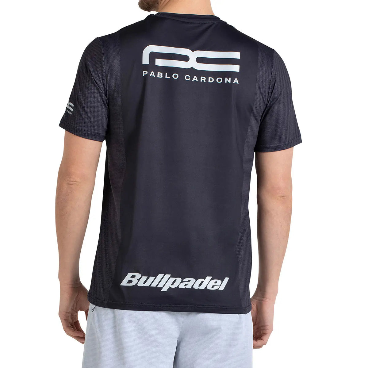 Camiseta Bullpadel Pablo Cardona 26I Negra 2026