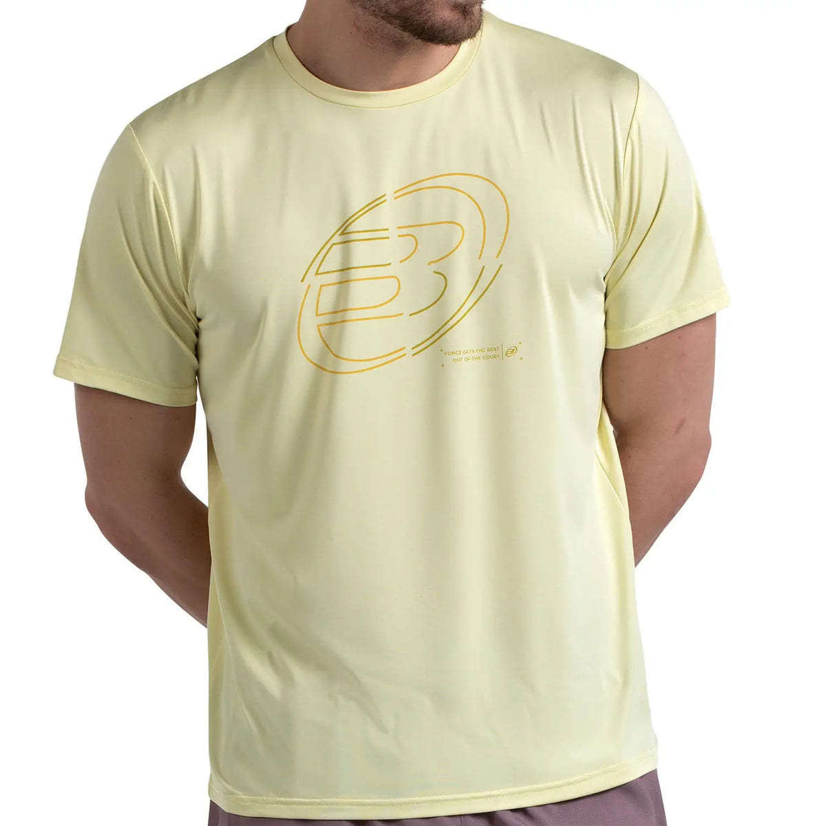 Camiseta Bullpadel Amarillo Vigore 2026