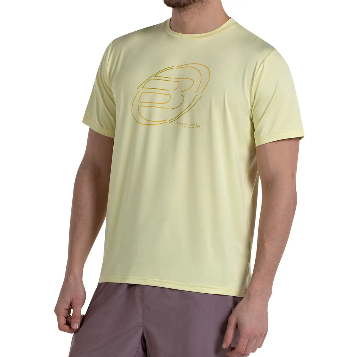 Camiseta Bullpadel Amarillo Vigore 2026