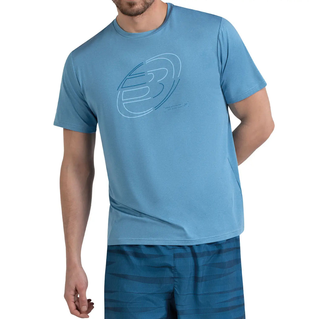 Camiseta Bullpadel Cuno Azul Claro Vigore 2026