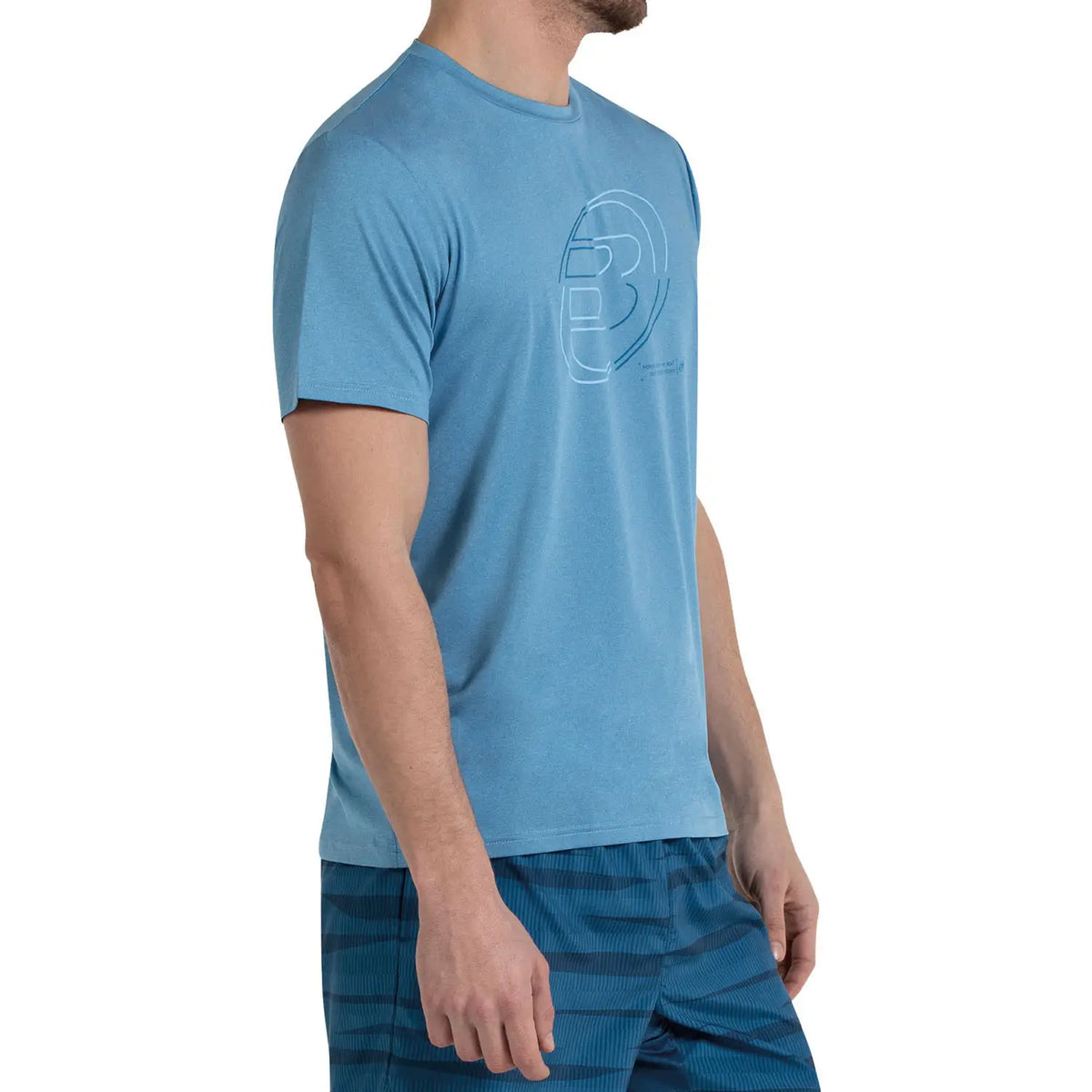 Camiseta Bullpadel Cuno Azul Claro Vigore 2026