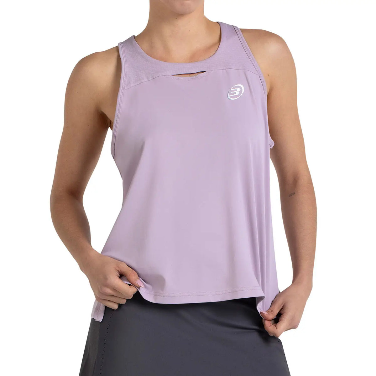 Camiseta Bullpadel Olene Mujer Rosa Sombra 2026