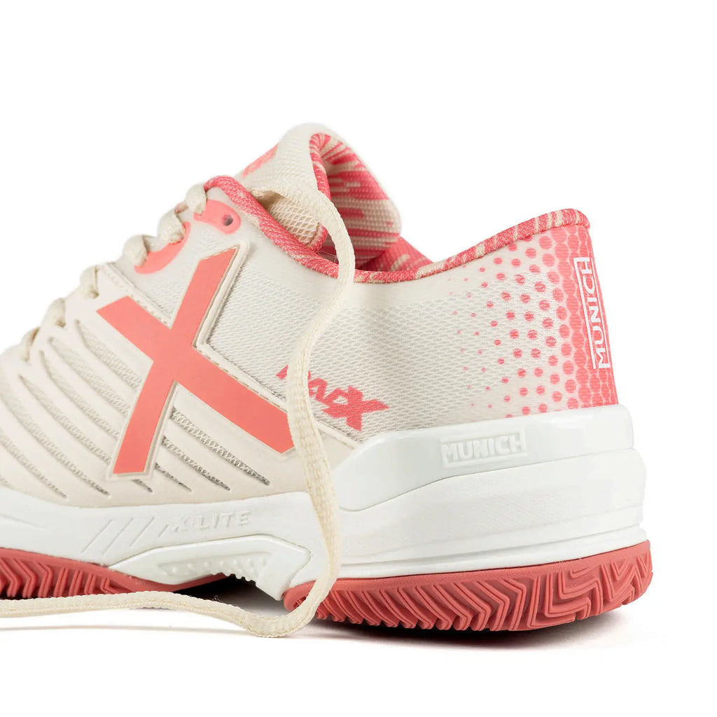 Zapatillas Munich PADX 71 Blanco/Rosa