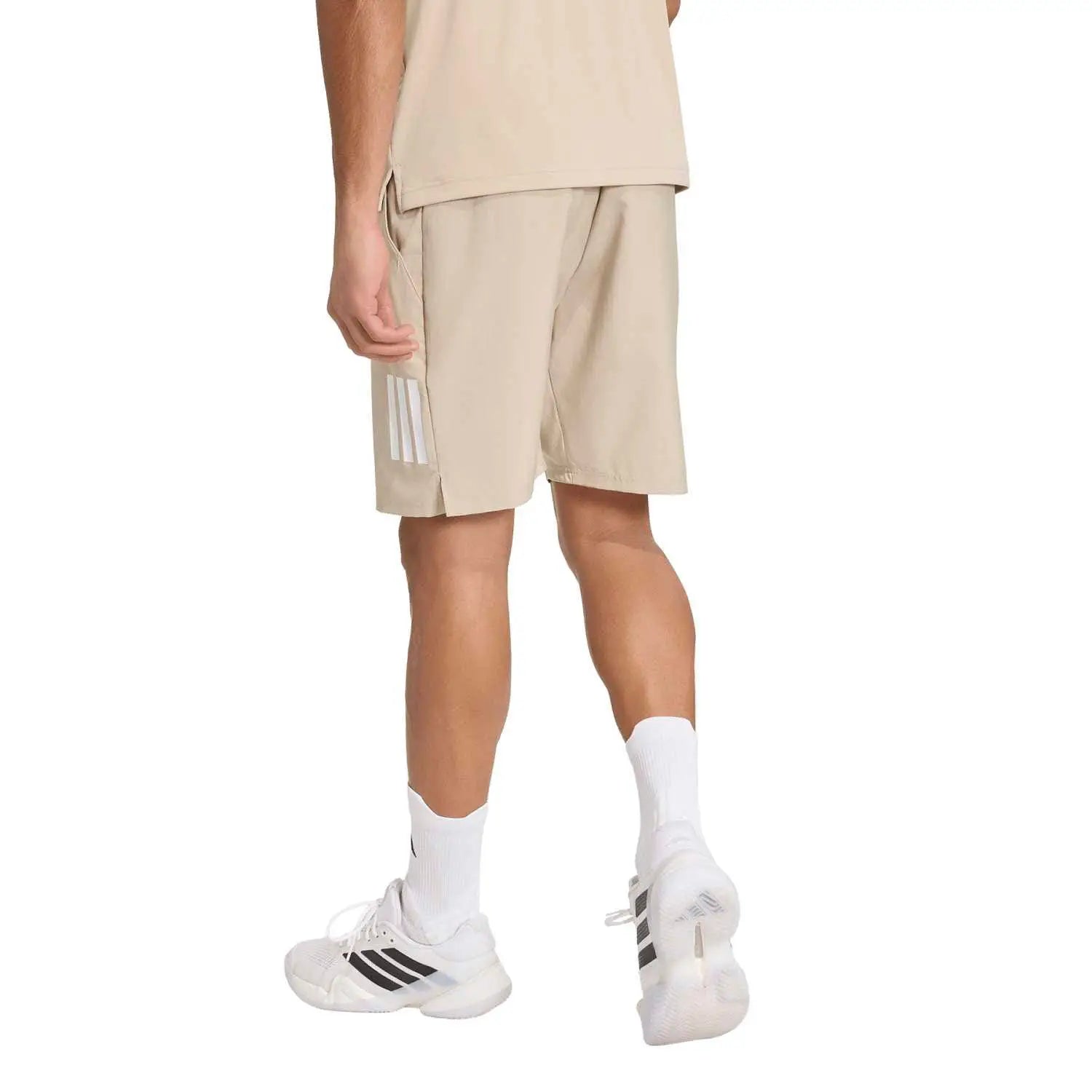 Pantalon Corto Adidas Club 3STR Kaki 2026