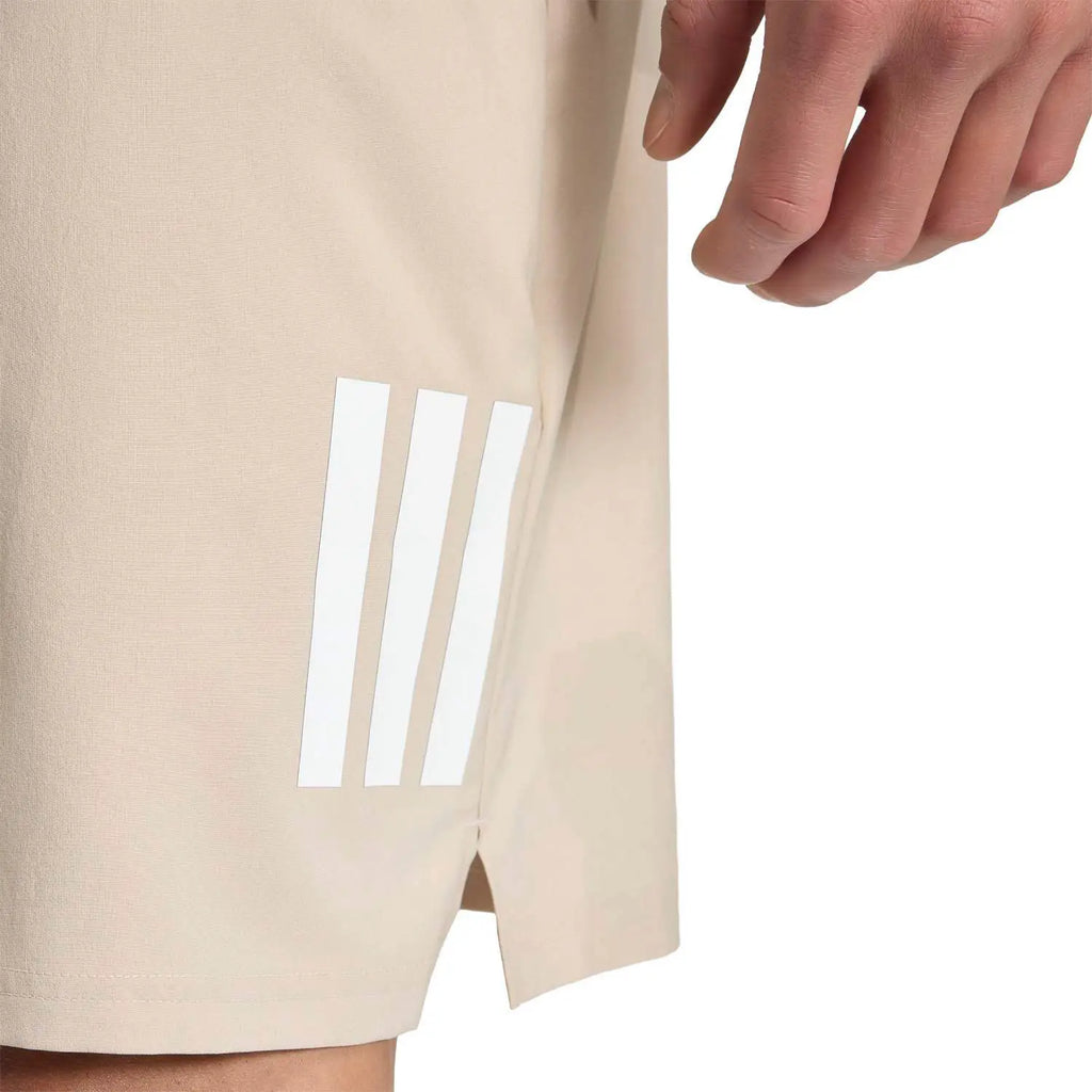 Pantalon Corto Adidas Club 3STR Kaki 2026