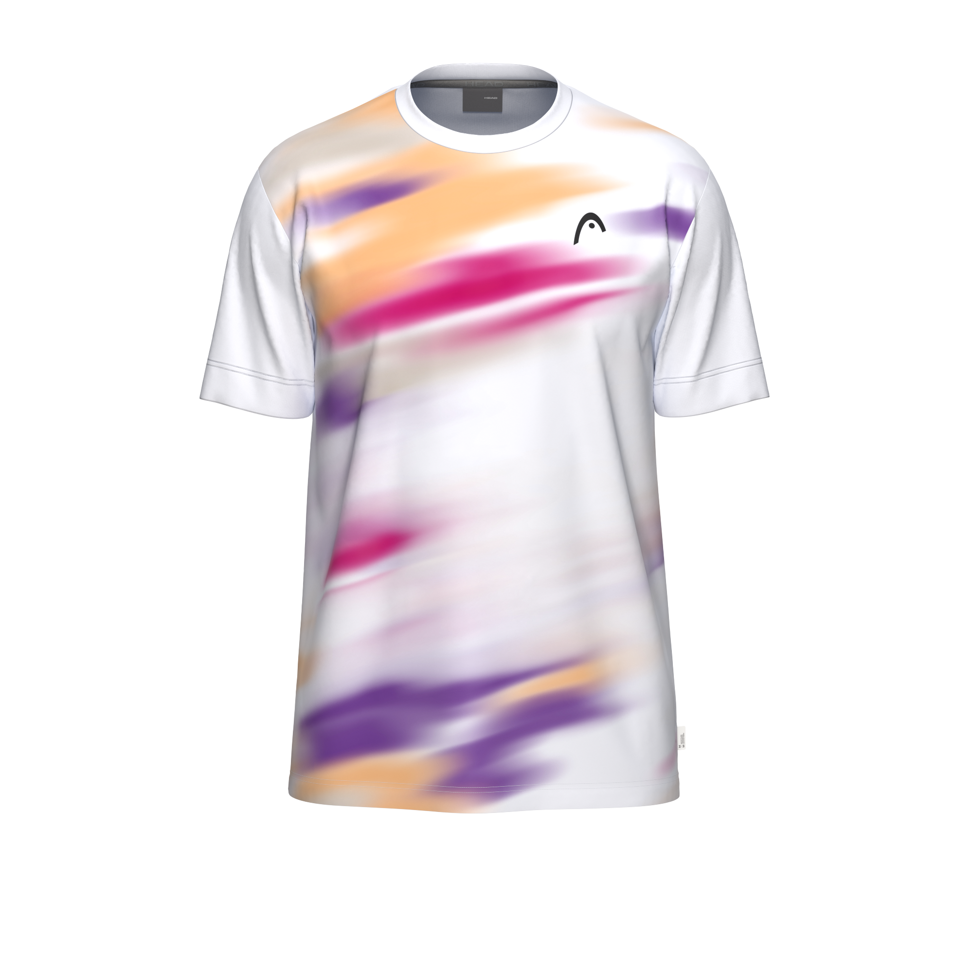 Camiseta Head Blur Blanca 2026