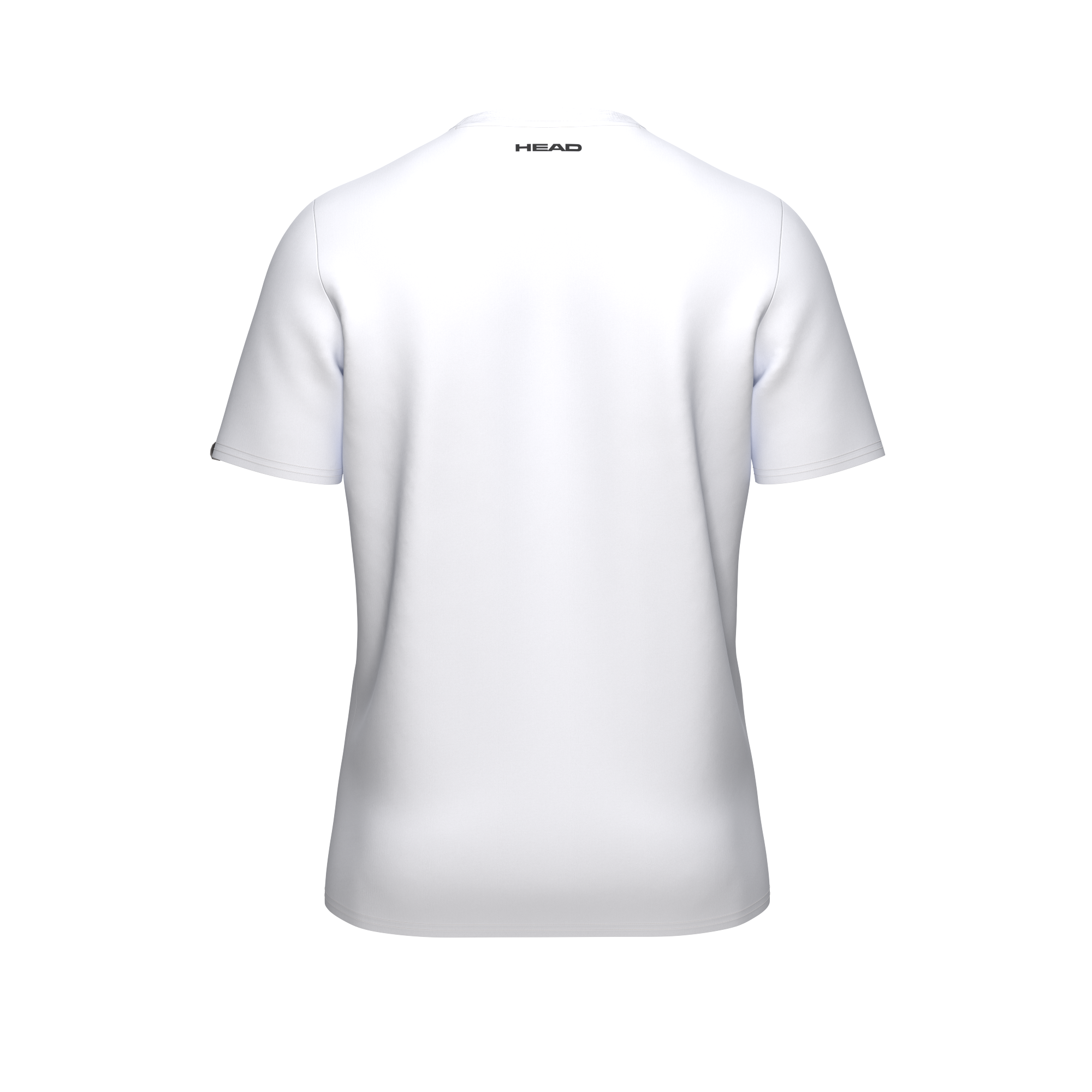Camiseta Head Vision Blanco/Morado 2026