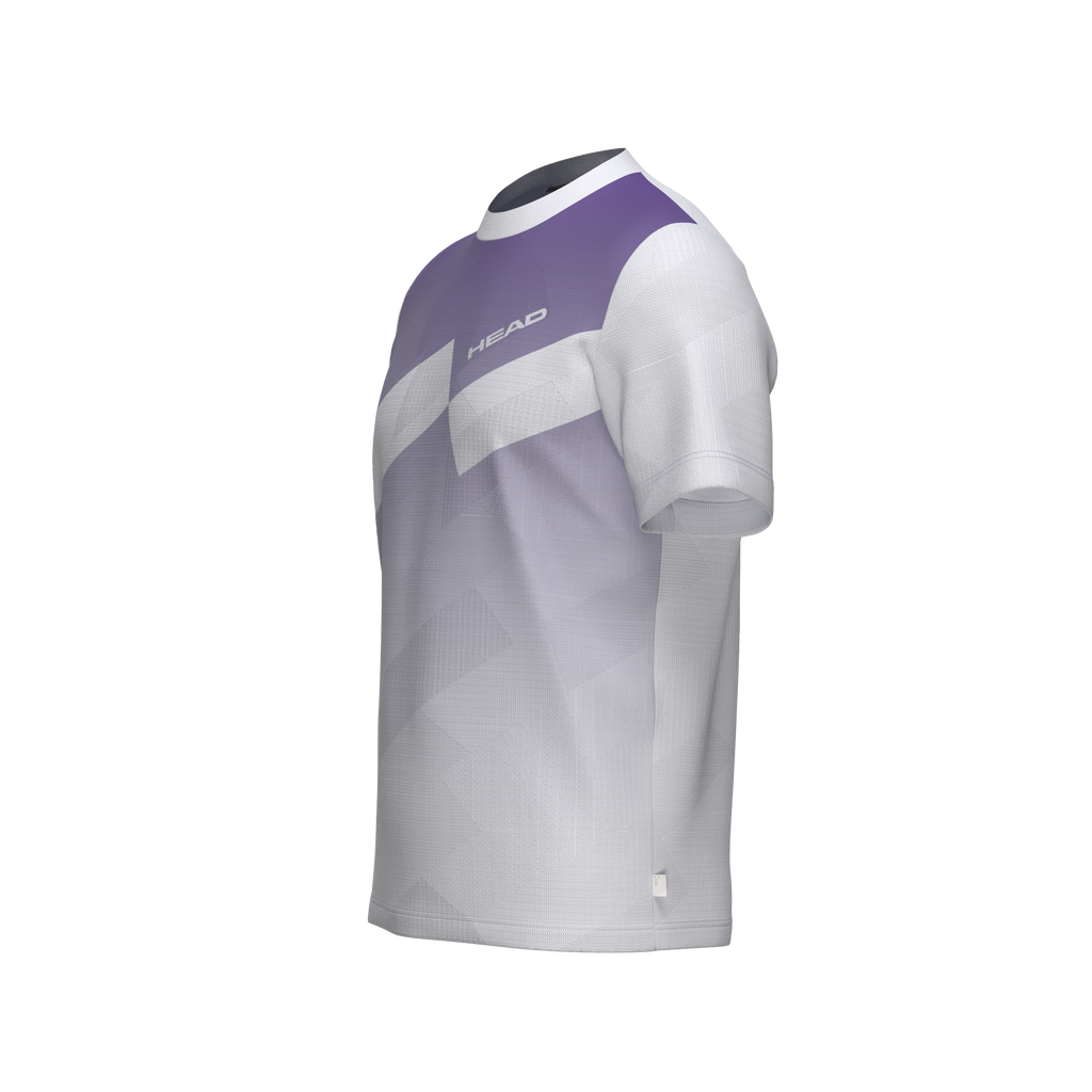 Camiseta Head Pro T-Shirt 2026 Morado