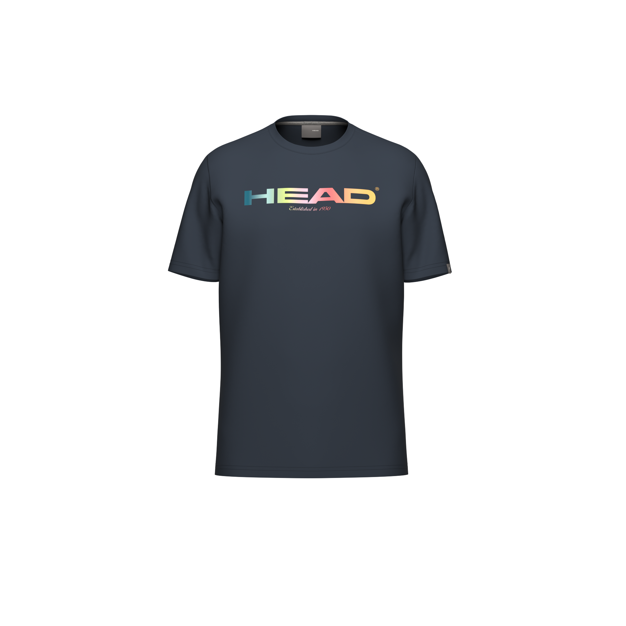 Camiseta Head Raimbow Azul Marino 2026