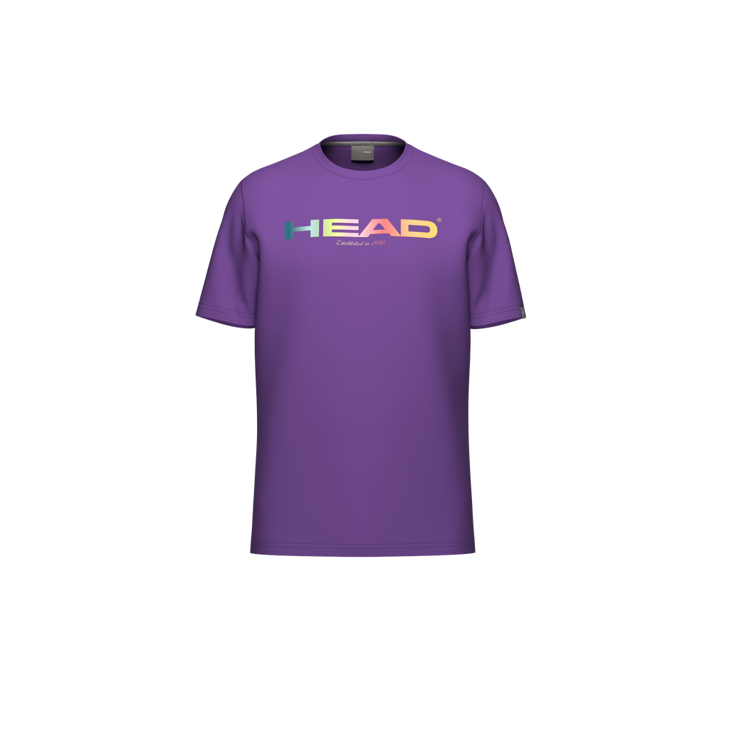 Camiseta Head Raimbow Morado 2026