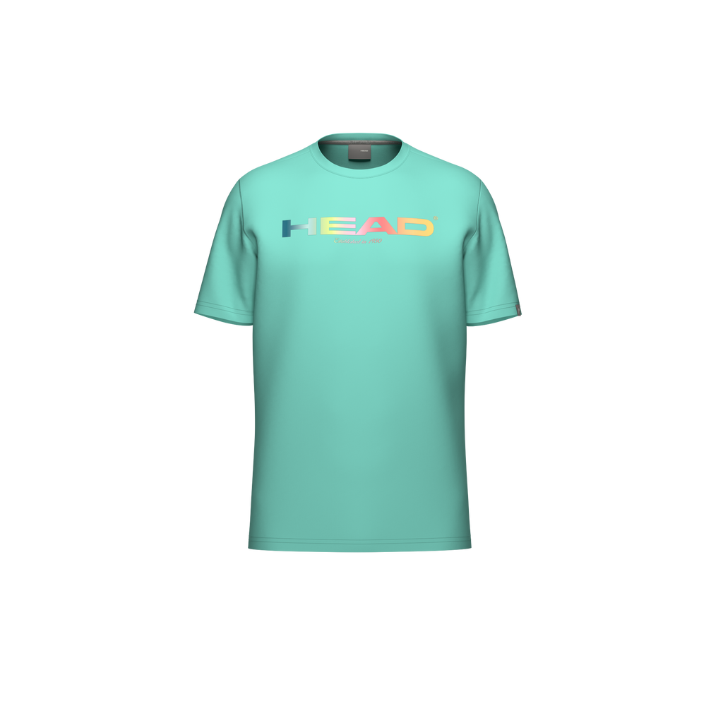 Camiseta Head Raimbow Turquesa 2026
