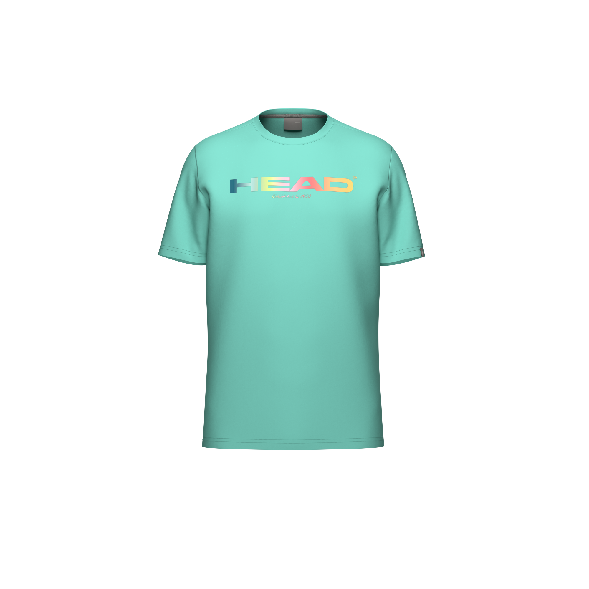 Camiseta Head Raimbow Turquesa 2026