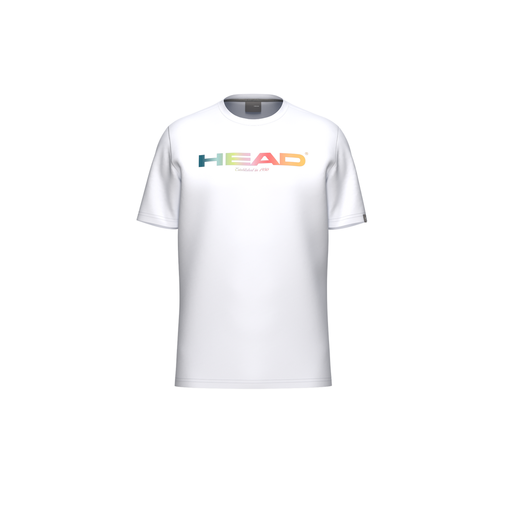 Camiseta Head Raimbow Blanco 2026