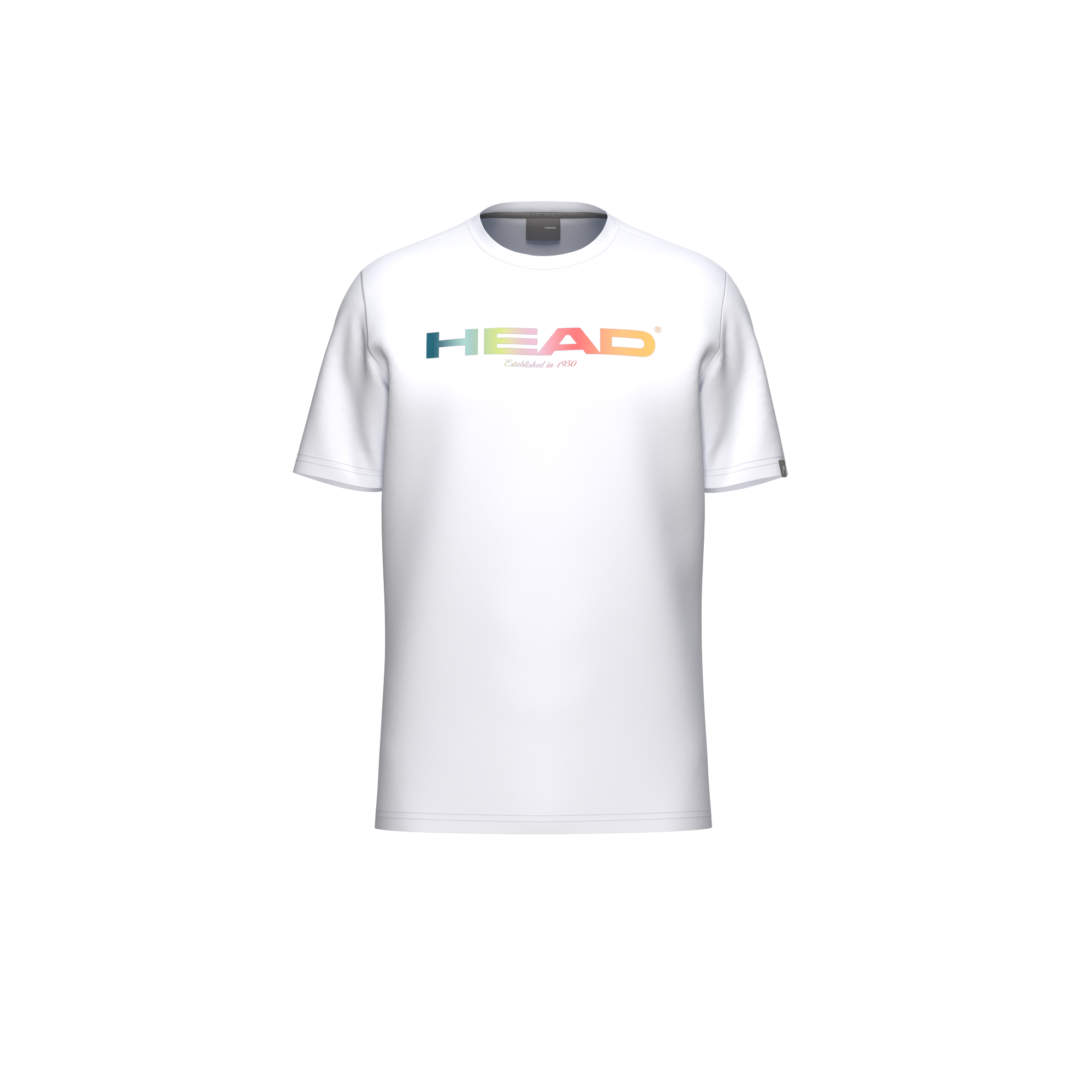 Camiseta Head Raimbow Blanco 2026