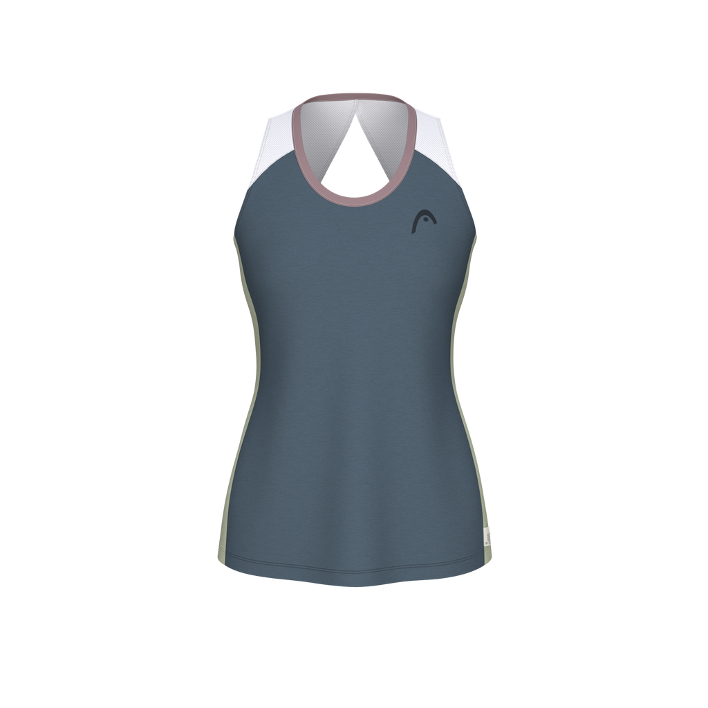 Camiseta Tirantes Head Petite Play Tech Azul Marino 2026