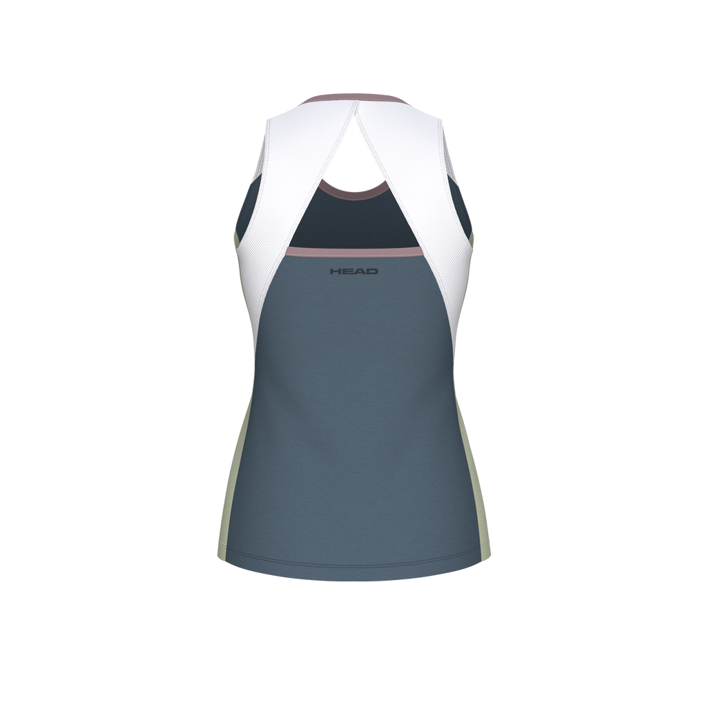 Camiseta Tirantes Head Petite Play Tech Azul Marino 2026