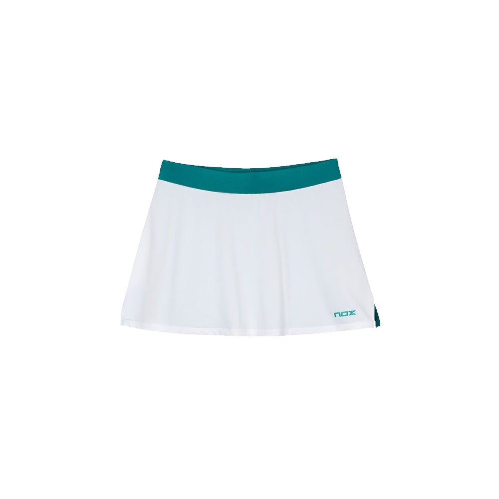 Falda Nox Pro Blanco/Verde Ivy 2026