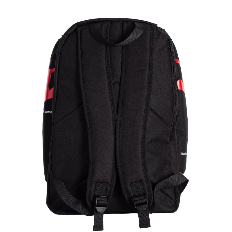 Mochila Black Crown Focus Negra y Roja 2025