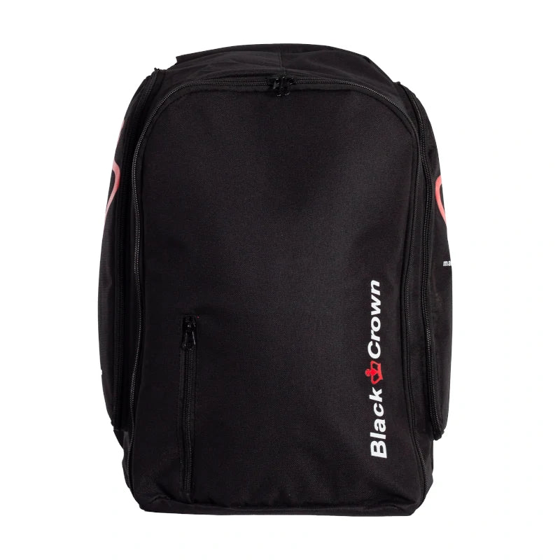 Mochila Black Crown Focus Negra y Roja 2025