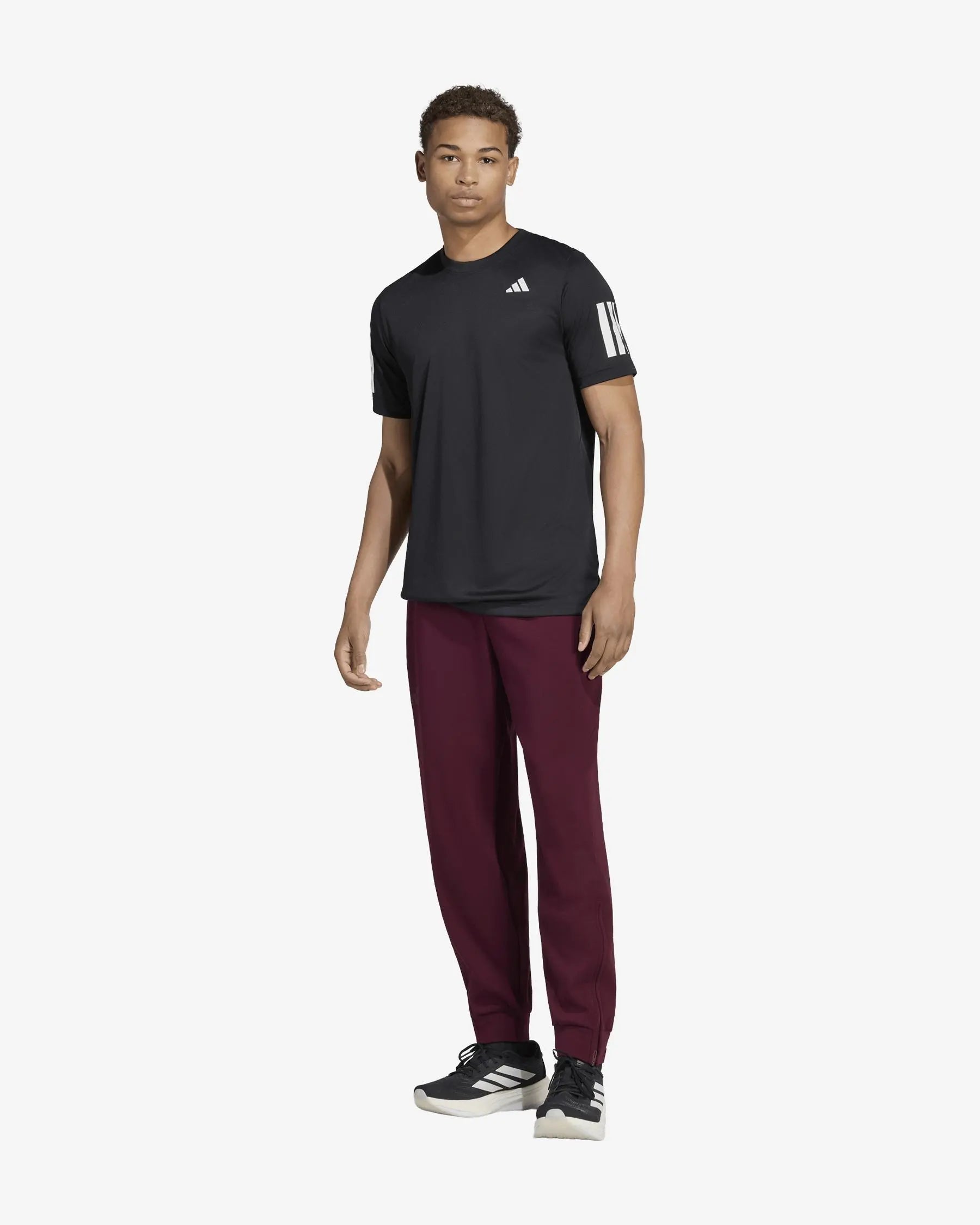 Pantalon Largo Adidas Cover Up Granate 2026