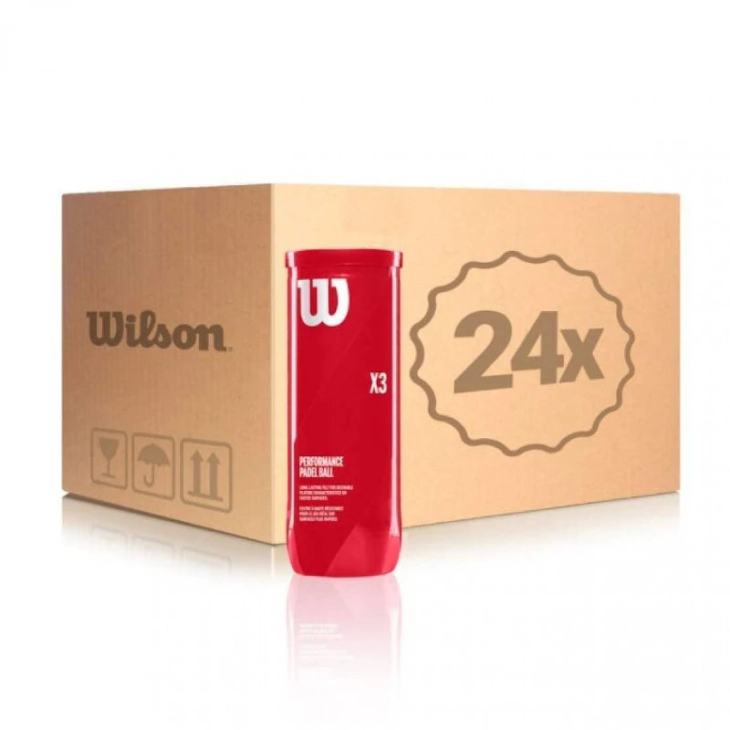 Cajón De Bolas Wilson Padel X3