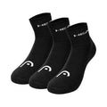 Calcetines Head 3P Club Short Crew Negros 2025