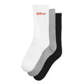 Calcetines Wilson Crew Logo Multi (Pack 3)