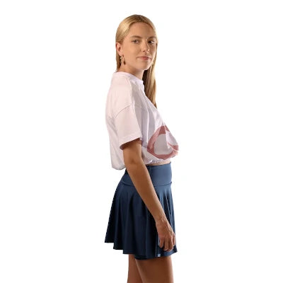 Camiseta Aca Padel Playera Oversize Blanca