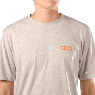 Camiseta Aca Padel Playera Gris Jaspeado