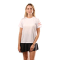 Camiseta Aca Padel Playera Esencial Mujer Blanca
