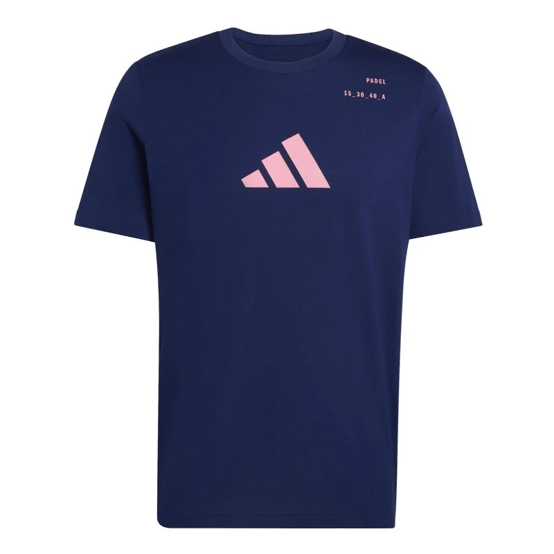 Camiseta Adidas M Padel Cat G Dark Blue