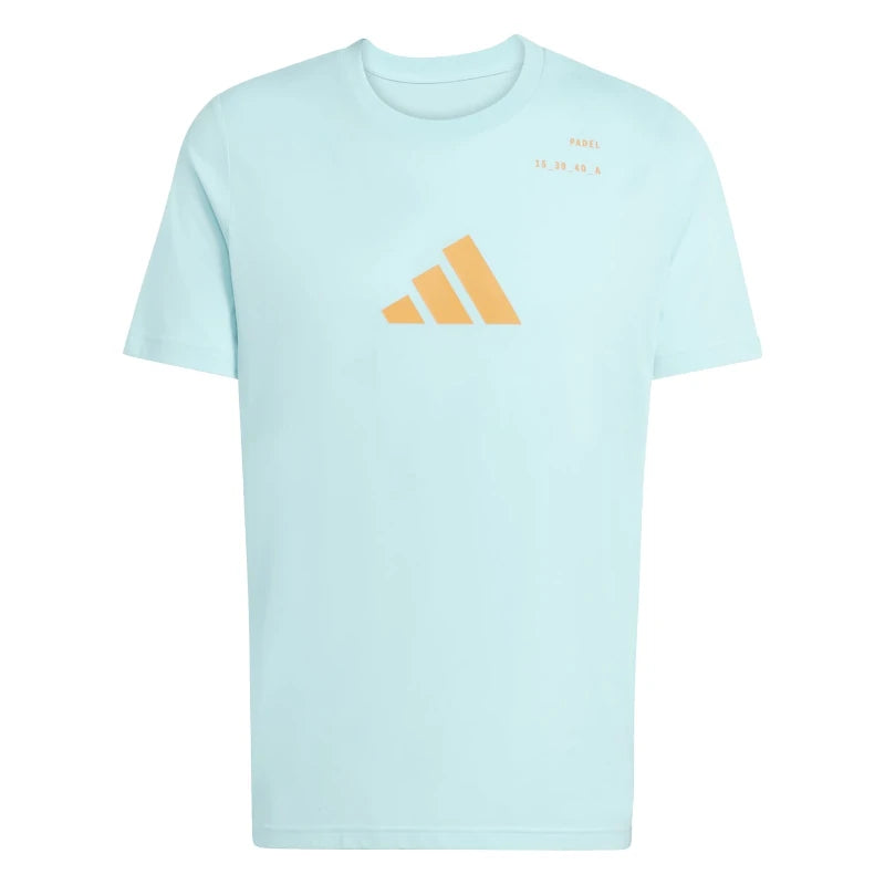 Camiseta Adidas M Padel Cat G T Icey Blue