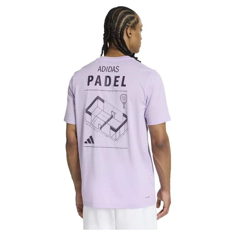 Camiseta Adidas M Padel CAT G Powplu 2025