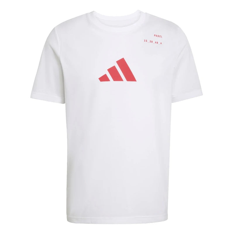 Camiseta Adidas M Padel Cat G T White